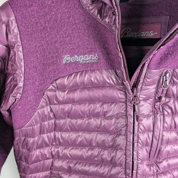 Bergans Purple winter coat - Picture 4 of 5